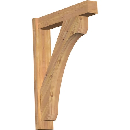 Legacy Block Smooth Outlooker, Western Red Cedar, 5 1/2W X 26D X 34H